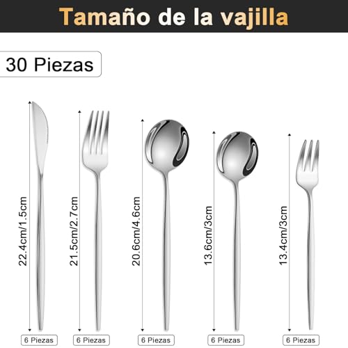 Reviews de Cubertería especial unificada Top 5. 20 Imagen adicional