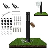 Schlauchbox Halterung zur Bodenmontage, Kompatibel mit GARDENA® Schlauchboxen, Wetterfester Ständer für Gartenschlauch Trommeln