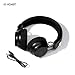 PreSonus Eris HD4BT — Over-Ear Closed-Back Wireless Headphones, Bluetooth, ANC Noise Cancelling, Up to 60 Hours Battery Life, Studio Headphones for Mixing, Monitoring, Recording, Eclipse Black