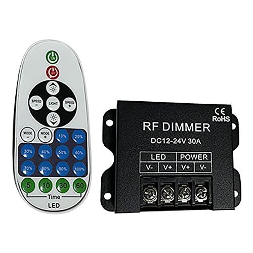 Yatvro Custom Neon Light Dimmer Remote Control,Brightness Adjustment & Switch Control