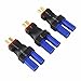 OliYin 3pcs Male Deans T Plug to Female EC5 Losi Connector Adapter for Brushless Lipo 1/8 1:8(Pack of 3)