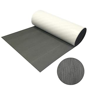 Boat Flooring Mat EVA Foam Faux Teak Sea Decking Marine Carpet Boat Decking Mat Non-Slip Self-Adhesive Flooring Material for Boats Pontoon Yacht Surfboard Swim Platform RV Floor 94″ x 35″