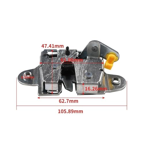 Cerradura de puerta trasera para Toyota Vigo 2004-2011, alta durabilidad 657900K010 5