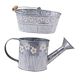 Seau en fer antique - fabriqué avec savoir-faire, ce seau serait durable pour une utilisation de longue durée, seau en fer