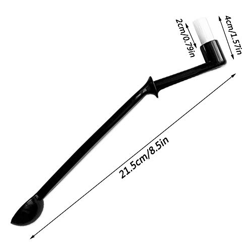 Cepillo de Limpieza para Molinillo de café de 5 Paquetes, Mango Pesado de Madera y cerdas Naturales Cepillo Espresso… - Imagen 4