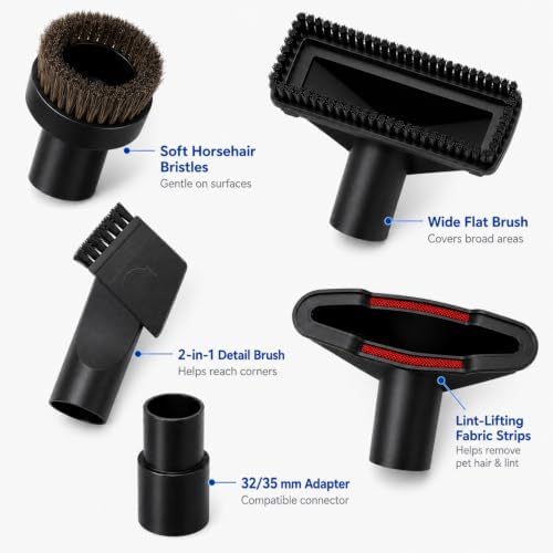Vacuum Attachment Kit for Shark UV730 Navigator - 5
