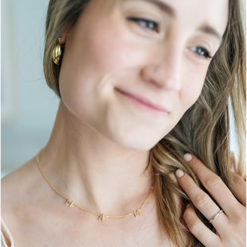Benevolence LA Mama Necklace, Gold Dipped Fashion Jewelry | Gifts for New Mom | Gold Mom Necklace | Birthday Gifts | Travel Accessories for Women, Designed in California3