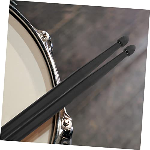 Set de 3 pares de baquetas de nailon negras para percusión miniatura 4