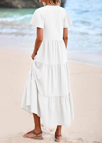 Image of KIRUNDO Summer Maxi Dresses for Women 2026