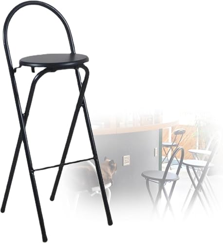 Tabouret de bar pliant de 75 cm pour le petit déjeuner en cuisine
