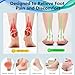 Shoe Insoles with Arch Support Plantar Fasciitis Relief for Men Women Runing Walking, 220Lbs Orthotics Insole Shoes Insert Pads fit Sneakers and Work Boot for Standing All Day-to Men 7-8 | Women 9-10