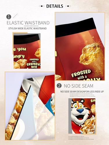 Mens Boxer Briefs Funny Novelty Underwear Gag Gifts for Men Cute Animal Yellow Duck Elastic Underpants3