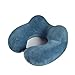 Produktbild LZZ-Reisekissen Oreiller De Voyage Mousse À Mémoire Oreiller De Voyage Le Du Cou Oreiller 360 ° Kopfstütze Maschinenwaschbar Gürtel Aufbewahrungstasche Ohrstöpsel   Augenmaske (Color : D)