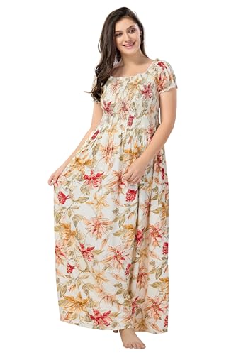 Image of Soulemo Girls & Women's Stylish Maxi Dress /Nighty (Outwear & Homewear) 16962