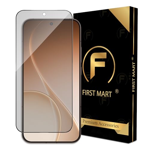 Image of FIRST MART Military-Grade Matte Tempered Glass for Oppo Reno 15 Pro - 9H Screen Protector, Anti-Glare Protection, Scratch-Resistant, Bubble-Free (1 Pack)