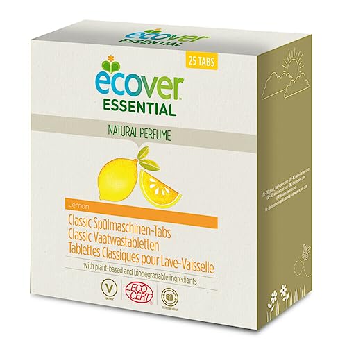Tablettes pour lave vaisselle Ecover citron 1,4 kg élimine les graisses cuites sans laisser de traces