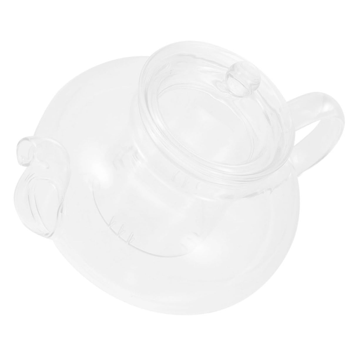 Cabilock 2 Piezas tetera de vidrio infusor te infusionador de te tea infuser cafetera tetera Infusor de para hojas sueltas. s con es para té suelto clara