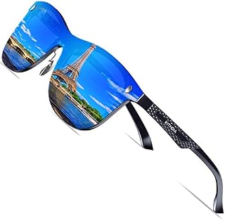 KITHDIA Men's Polarized Al-Mg Metal Frame Women Sunglasses UV Protection Sunglasses for Men S8203