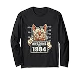 Regalo Di Compleanno Vintage Gatto Nato Nel 1984