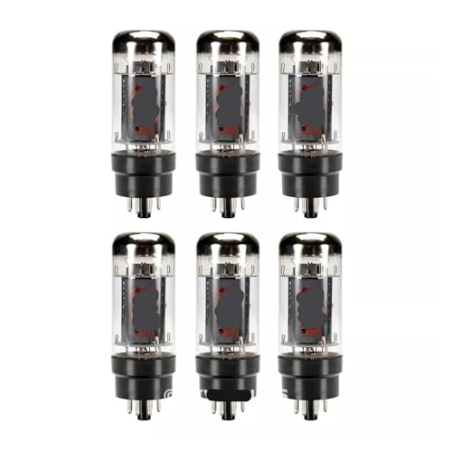 6 Pcs Current Matched Sextet (6) 6L6GC Vacuum Tubes -