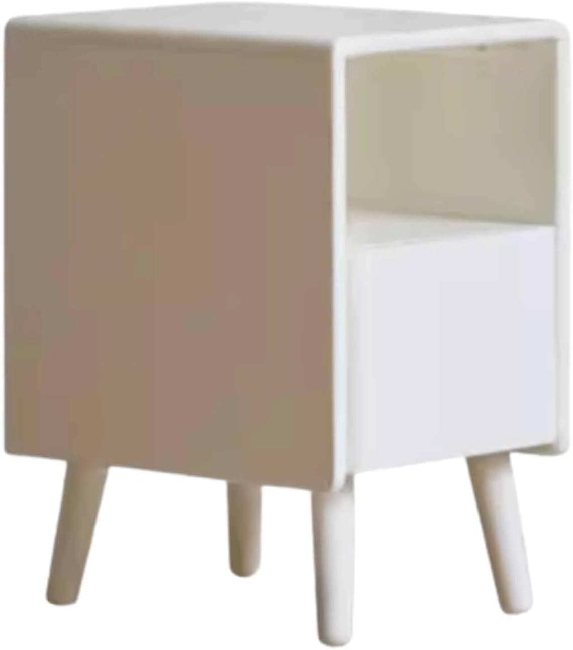 Table d'appoint élégante pour chambre et rangement de lit compact