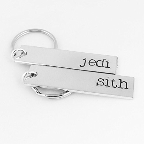 Jedi and Sith Keychains - Star Wars - Aluminum Key Chain Set