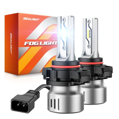 SEALIGHT 5202 LED Fog Light Bulbs, 10000LM Strong...