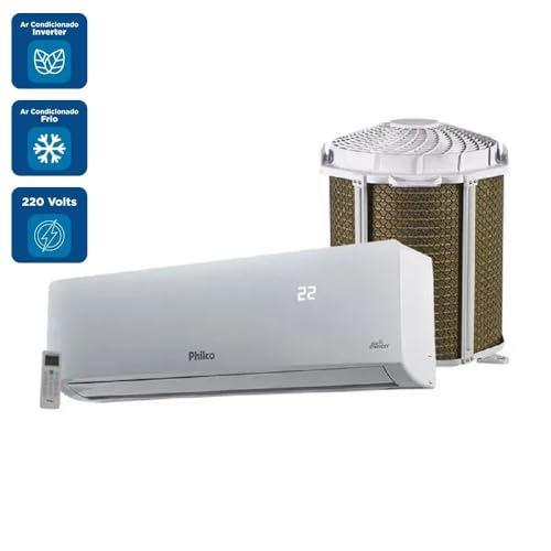 Ar Condicionado Split Hi Wall Inverter Philco 12000 BTU/h Frio PAC12FC – 220 Volts