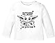 MoonWorks Baby Langarm-Shirt Baby Yoda Parodie 1/2 Geburtstag Spruch Geburtstagsshirt Bio-Baumwolle Junge/Mädchen 1 ich jetzt Bin weiß 92/98 (16-24-Monate)