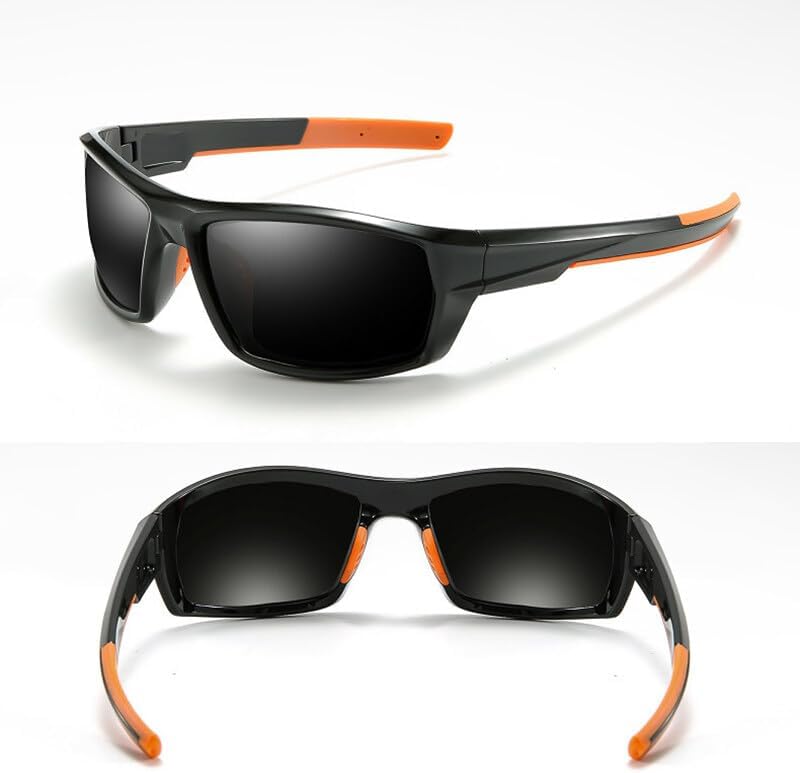 DKDDSSS Lunettes De Vélo Polarisées – Protection UV400, Monture Caoutchouc, Rose, Pour Sport Extérieur