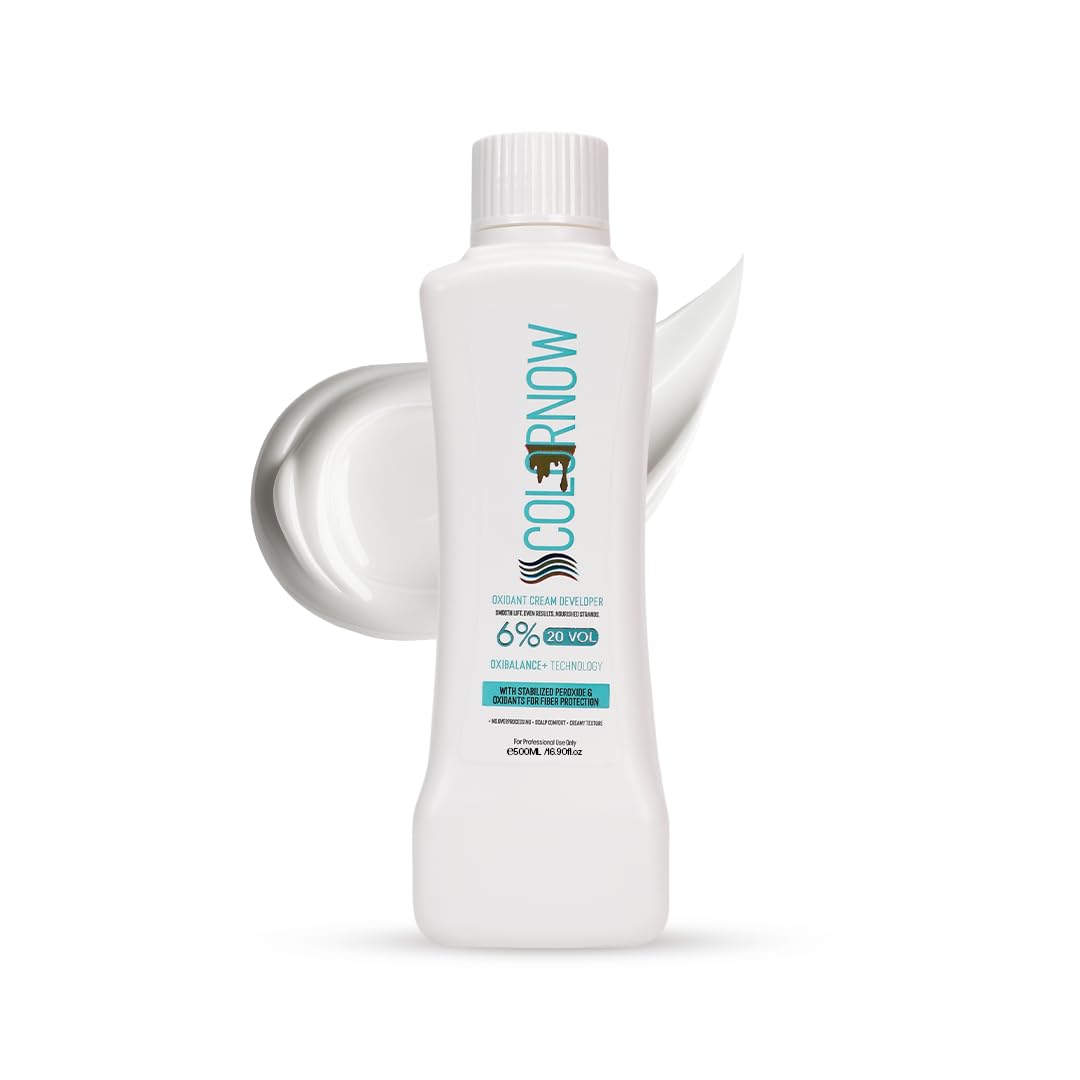 Oxidant Cream Developer 20 Vol (6%) Hair Color Developer for Controlled Lift & Even Tone Smooth Mixing Consistent Results for Salon & Home Use - 500ml-image-2