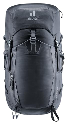 Mochila Deuter Trail Pro 34L para Mujer Negra miniatura 6