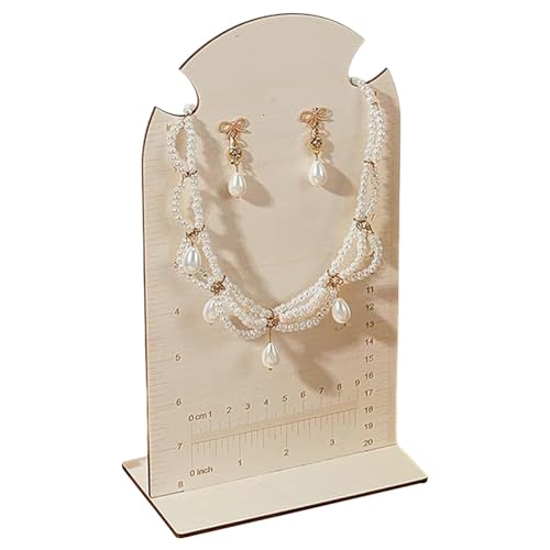 Fravsiu Exhibición de medición de pendientes, soporte para pendientes con medidas | Soporte para pendientes de joyería | Soporte para pendientes de joyería, marco organizador de
