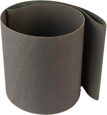 Platen Grinder Sanding Belt, fits Winona Van Norman BG-600, McGlogan, 11-7/8" x 76" (80 Grit Silicon-Carbide)