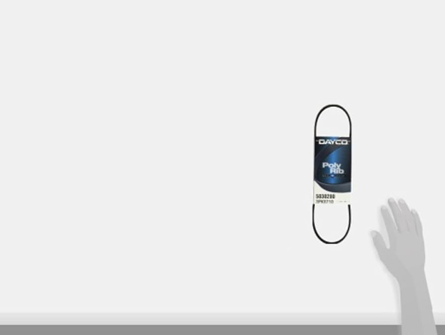 Amazon.com: Dayco 5030280 Serpentine Belt : Automotive