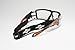 ToolFreak Rip Out Safety Glasses - Clear - Polycarbonate Lens & UV Protection - Foam Padding & Adjustable Strap - Impact Resistance & Distortion-Free Lenses (Hard Case)