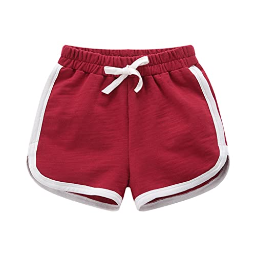 Baby Girls Boys Shorts Cotton Active Athletic Running Sleeping for Toddler Kids Summer Beach Sports Waist Short