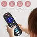 ERSIHUA Baby Teething Toys-TV Remote Control Shape Silicone Infants Teething Toys for Babies 0-18 Months,BPA-Free (Pink)