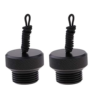 RAHBI 2 Pack Duiken Tank Valve Cap Stofplug Cover, Stof Plug Cap Cover met Touw Koord, Protector Cap Vervanging Accessoires
