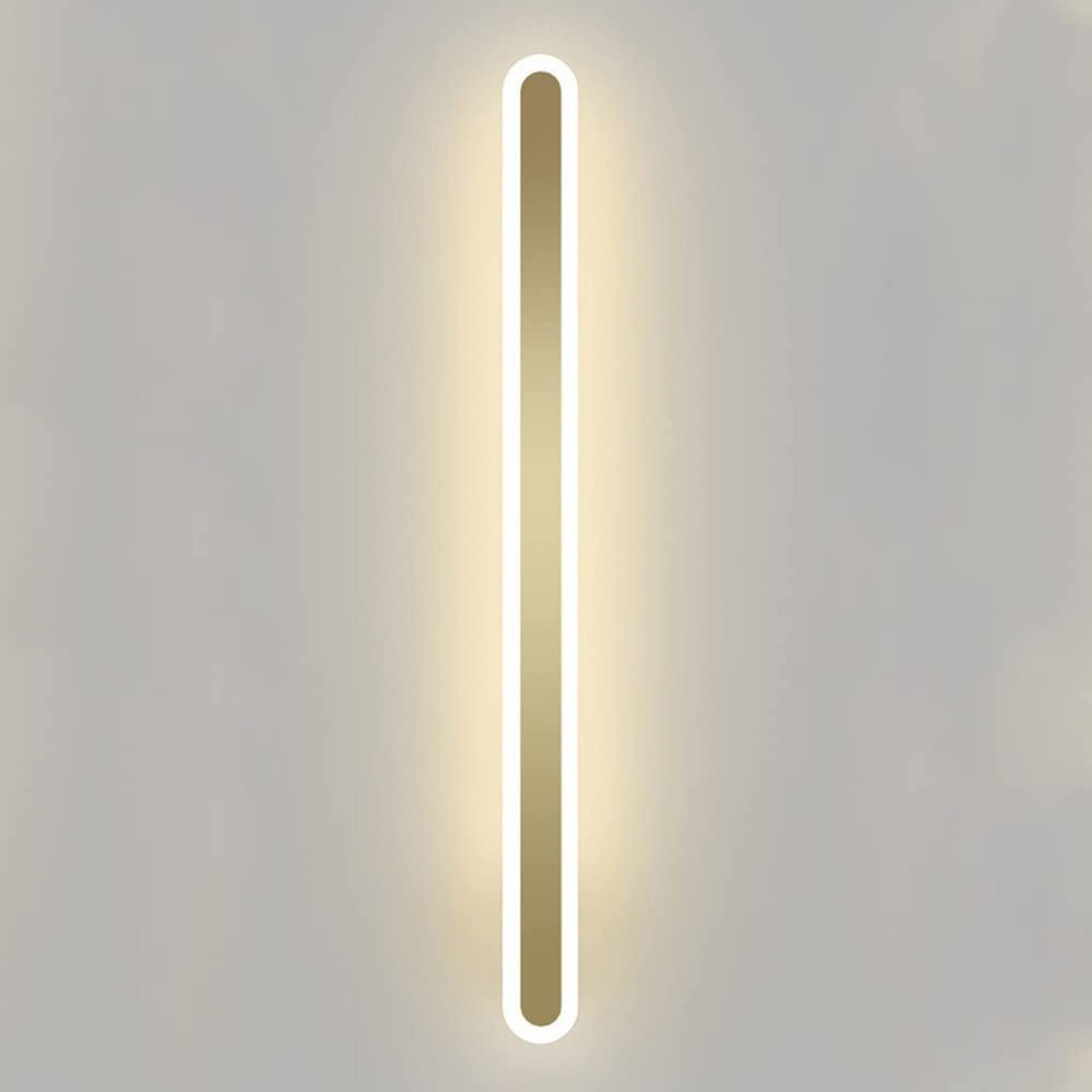 Applique murale LED AMAZWI 80cm lumière blanche haute efficacité
