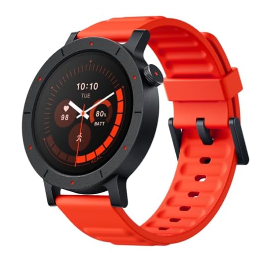 CMF Watch 3 Pro – Smartwatch 1,43" AMOLED, 13 Tage Akku, Dual-GPS, Bluetooth-Anrufe mit KI-Rauschunterdrückung, Herzfrequenz & Schlaftracking – Orange