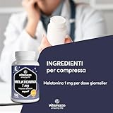Zoom IMG-2 melatonina pura 1 mg per Zoom IMG-2 melatonina pura 1 mg per