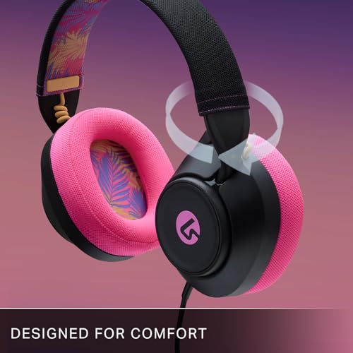 Image of PowerA LucidSound LS10 Wired Gaming Headset - Midnight Surf, Works with PlayStation, Xbox, PC, Mobile, and Other Compatible Devices, Designed for Comfort, Premium Audio, Quick-Access Audio Controls