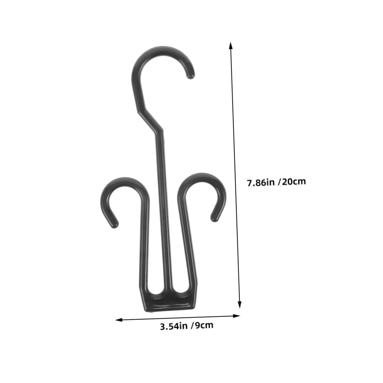 MAGICLULU 25Pcs Wall Mounted Shoe Drying Rack Double Hook Shoe Organizer for Closet Laundry Outdoor Indoor Storage Efficient Shoe Hanger Display for Boots Gloves