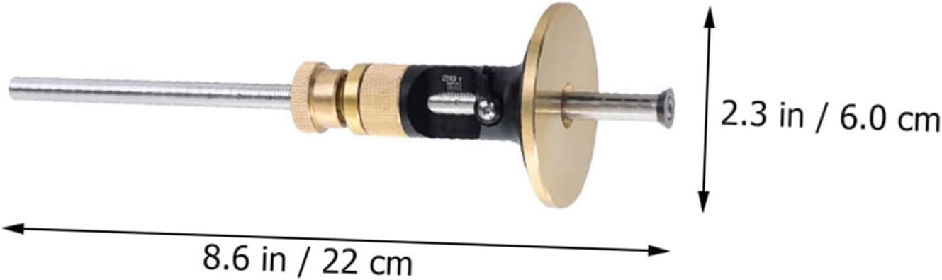 European Type Woodworking Mortise Gauge and Parallel Line Scriber Hard Alloy Blade, Precision Carpenter Marking Gauge for Woodworking Layout and Assembly