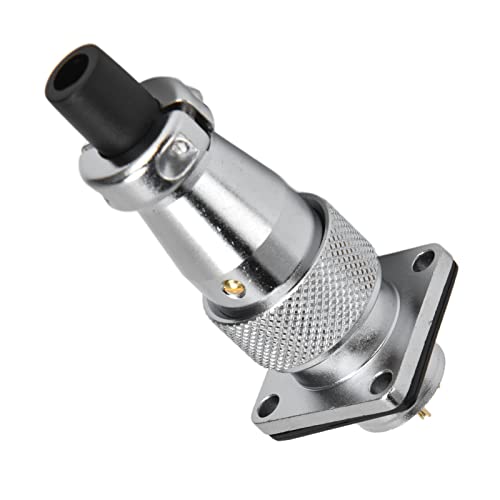 conector aviacion enchufe hembra zinc aleacion 500v miniatura 5