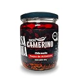DON CAMERINO – Salsa Macha de Chile Morita con Toque de Arándano 460 g | Artesanal | Gourmet | Picor ligero | Sin...