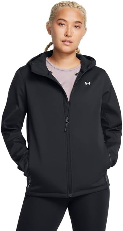 Under Armour womens Coldgear Infrared Shield Hooded 2.0 Soft Shell