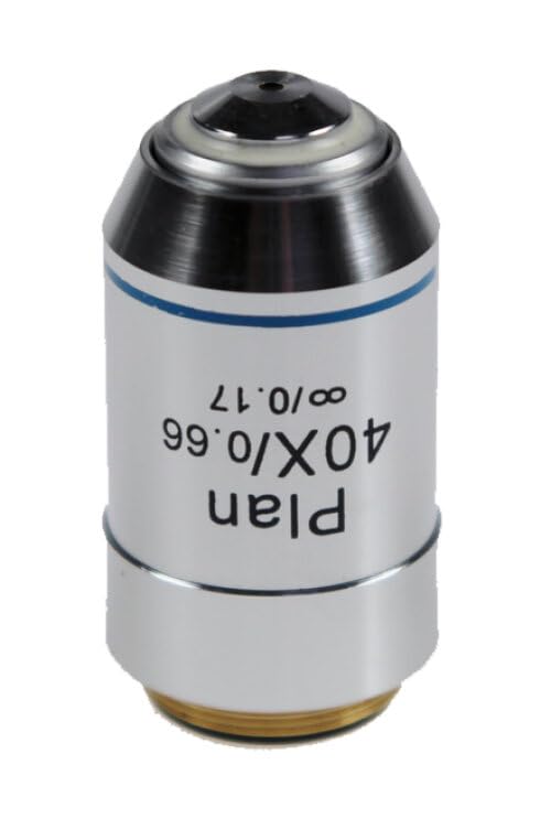Objectif de microscope 40x Kern OBB-A1292 pour examen de biologie et recherche de laboratoire