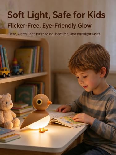 ChayWillow Lucky Bird Sensor Night Light Rechargeable LED Lamp - image 3